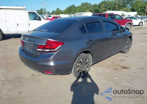 2014 Honda Civic Ex z USA, uszkodzony, nr VIN 2HGFB2F84EH553512